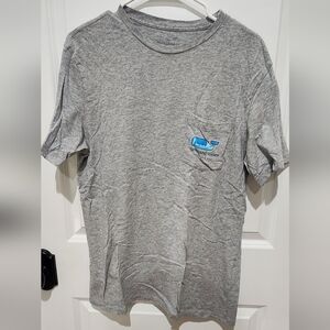 Vineyard Vines Gray Short Sleeve Tee NYC theme